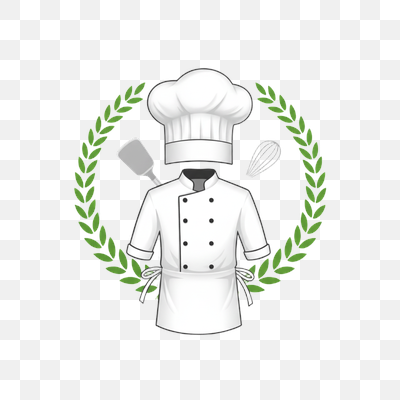 Culinary Chef Uniform and Tools Emblem