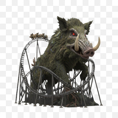 The Colossal Boar Coaster