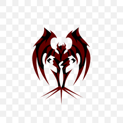 Crimson Winged Demon Emblem